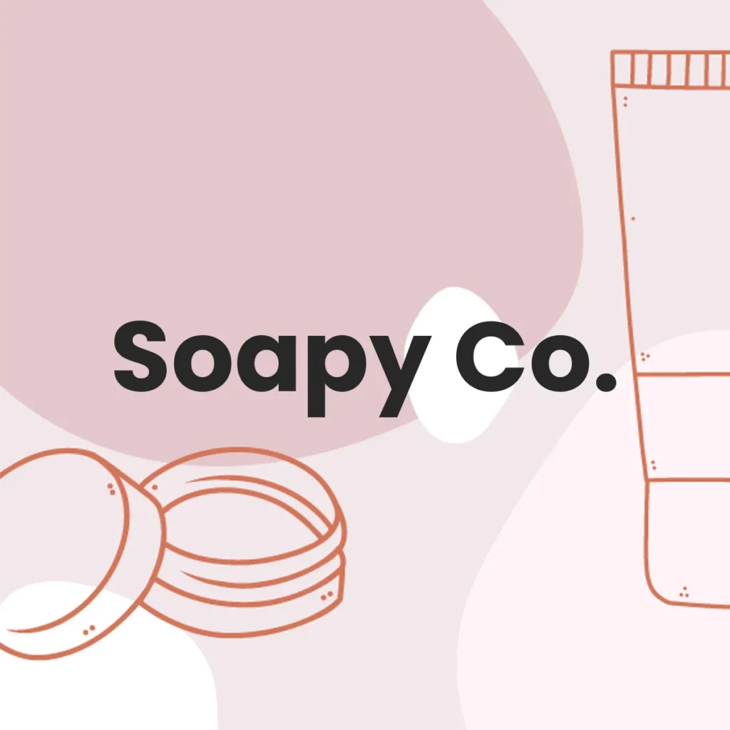 Soapy Co. testa en animales?