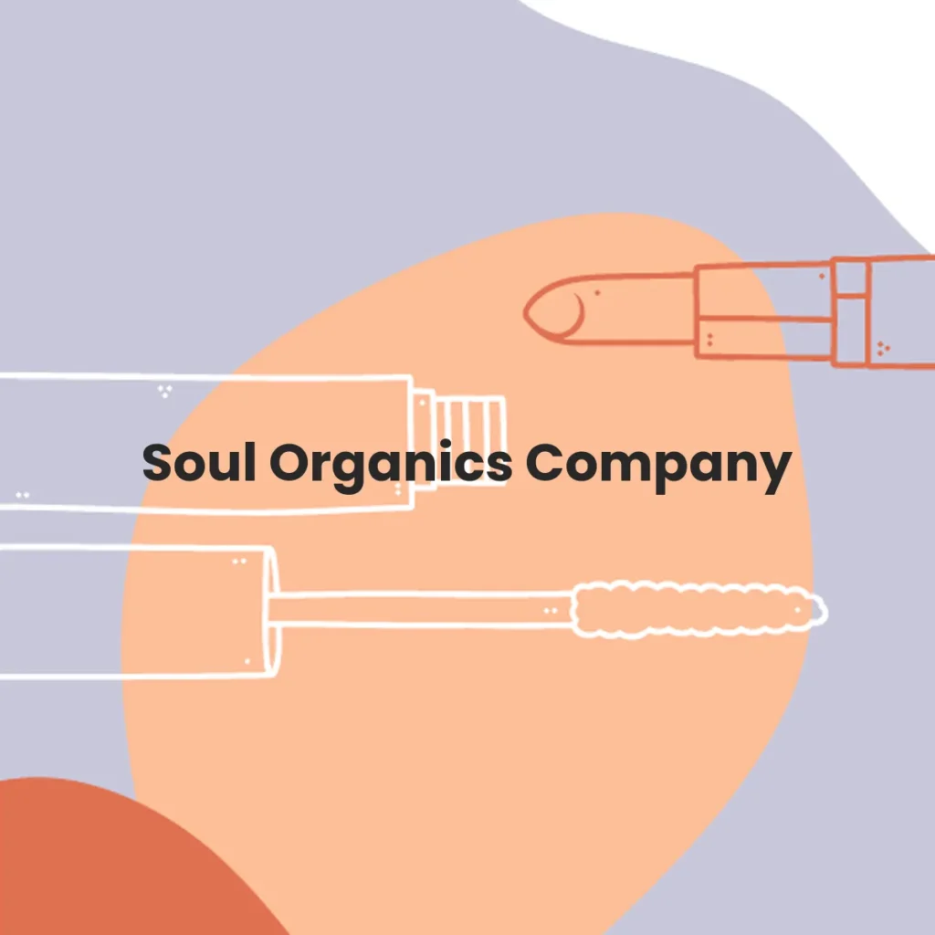 Soul Organics Company testa en animales?