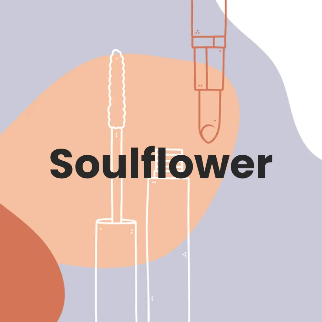 Soulflower testa en animales?