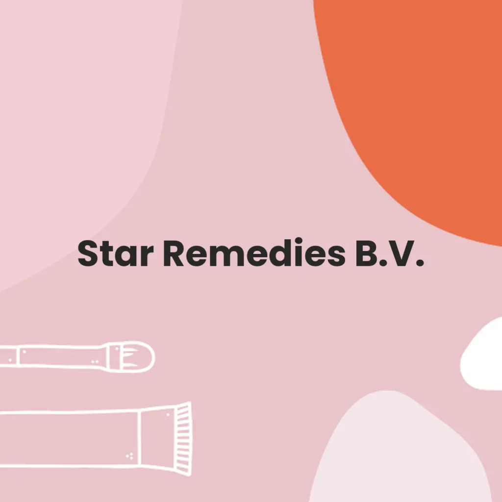 Star Remedies B.V. testa en animales?