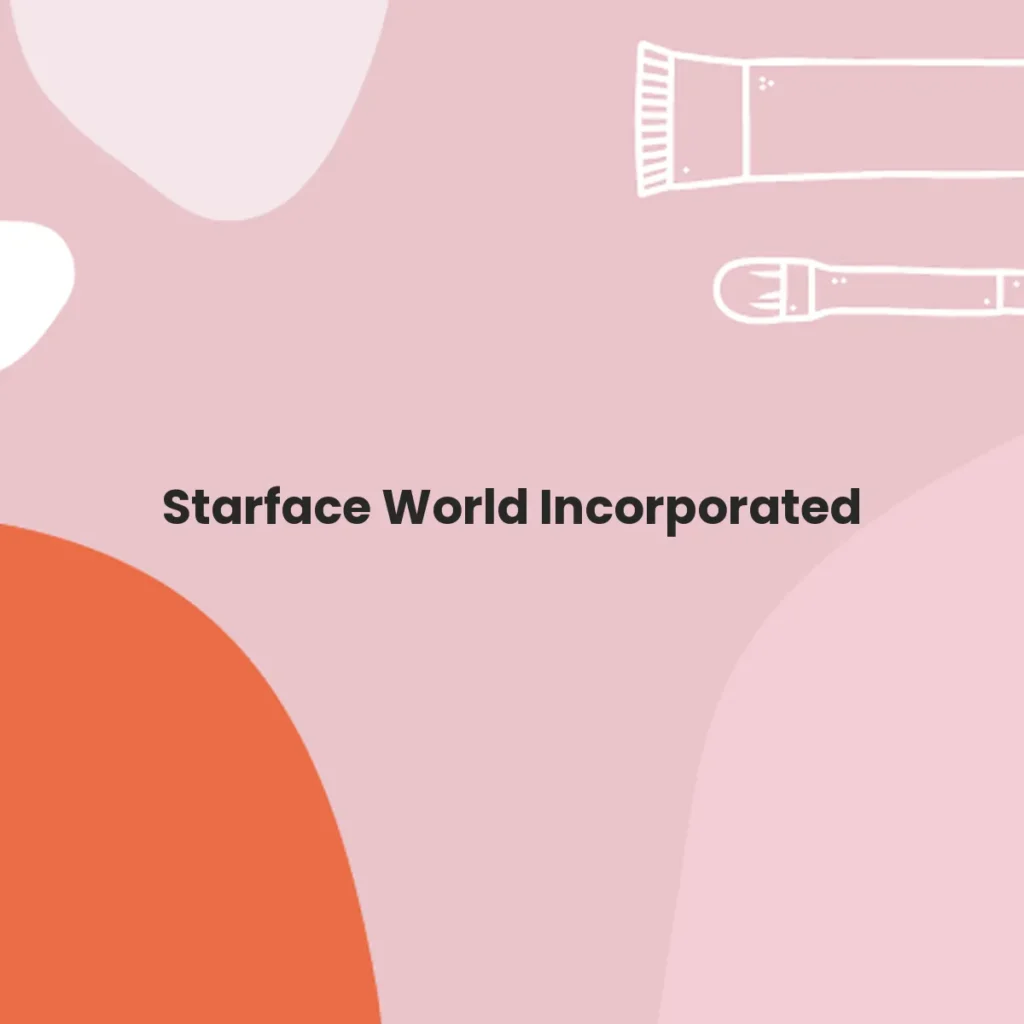 Starface World Incorporated testa en animales?