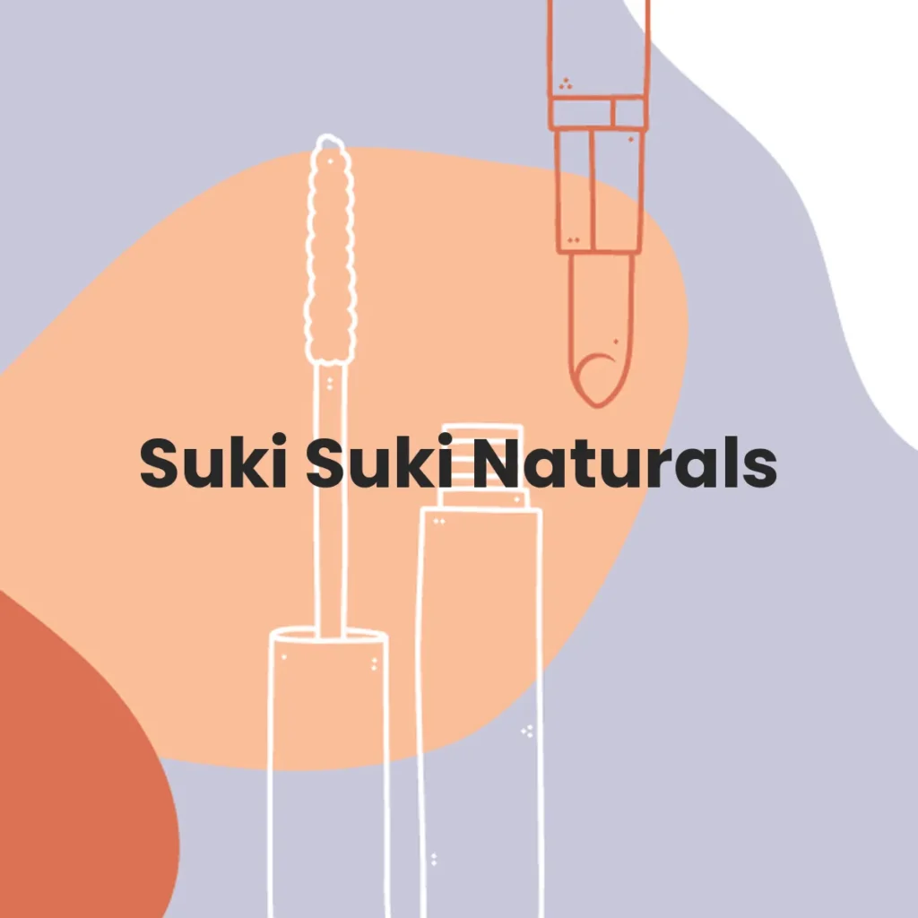 Suki Suki Naturals testa en animales?