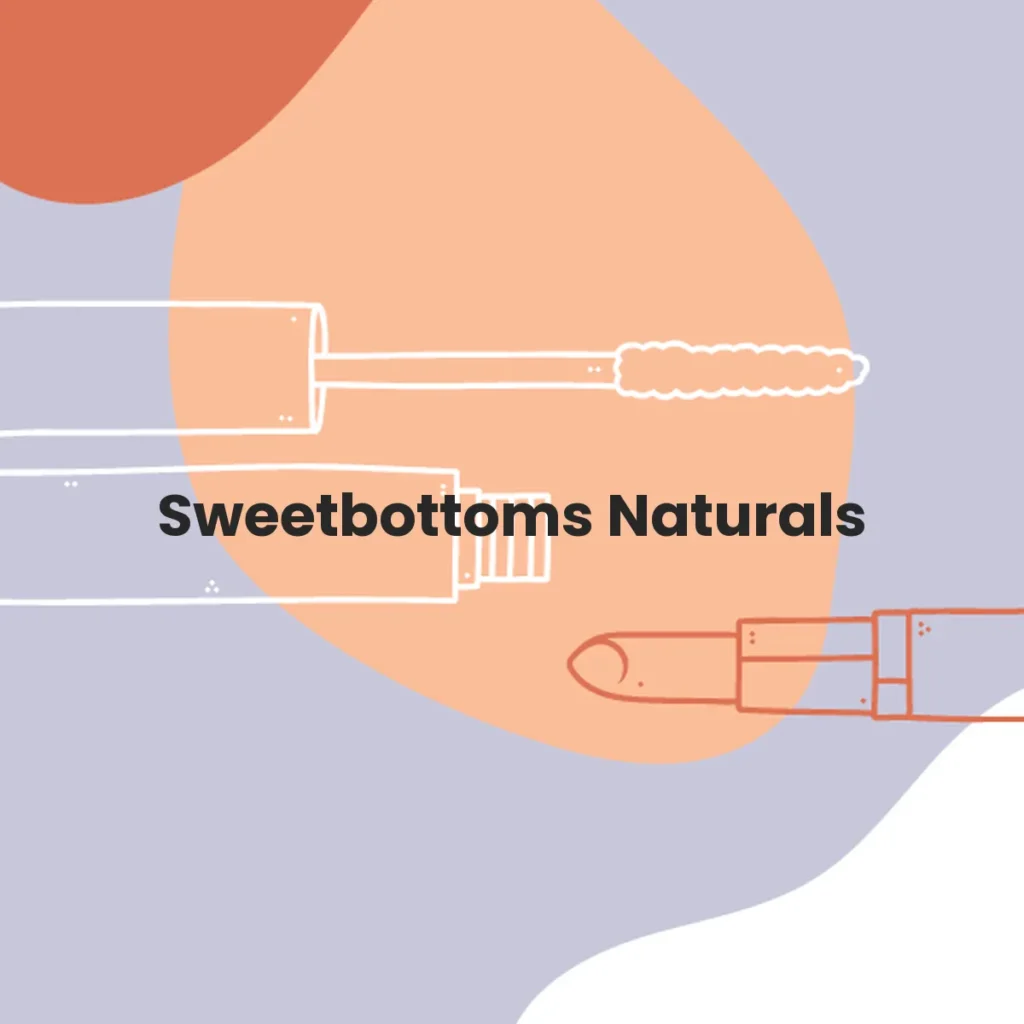 Sweetbottoms Naturals testa en animales?