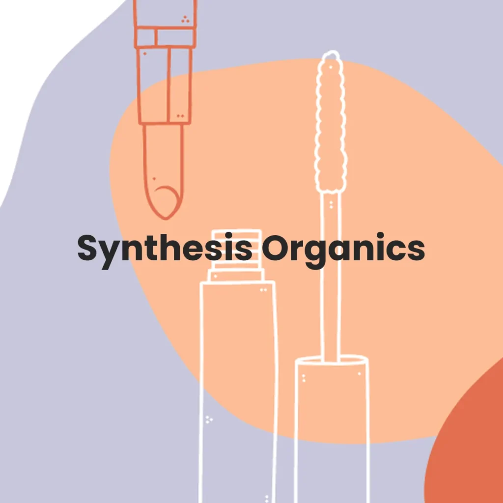 Synthesis Organics testa en animales?