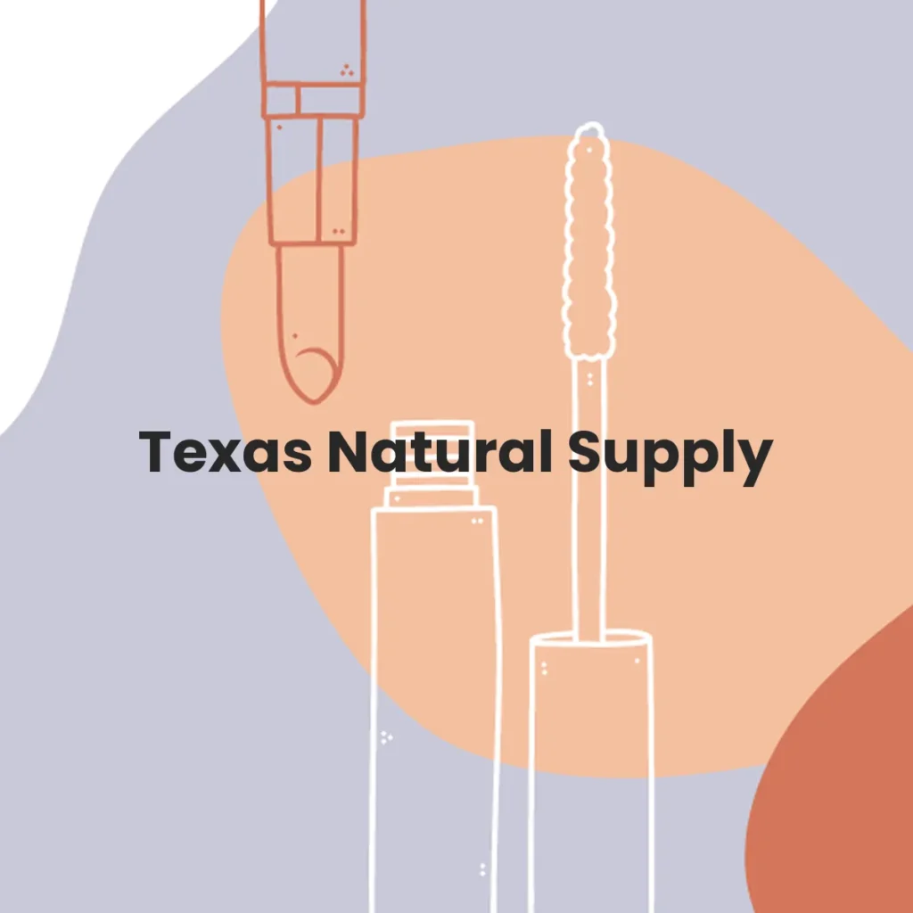 Texas Natural Supply testa en animales?