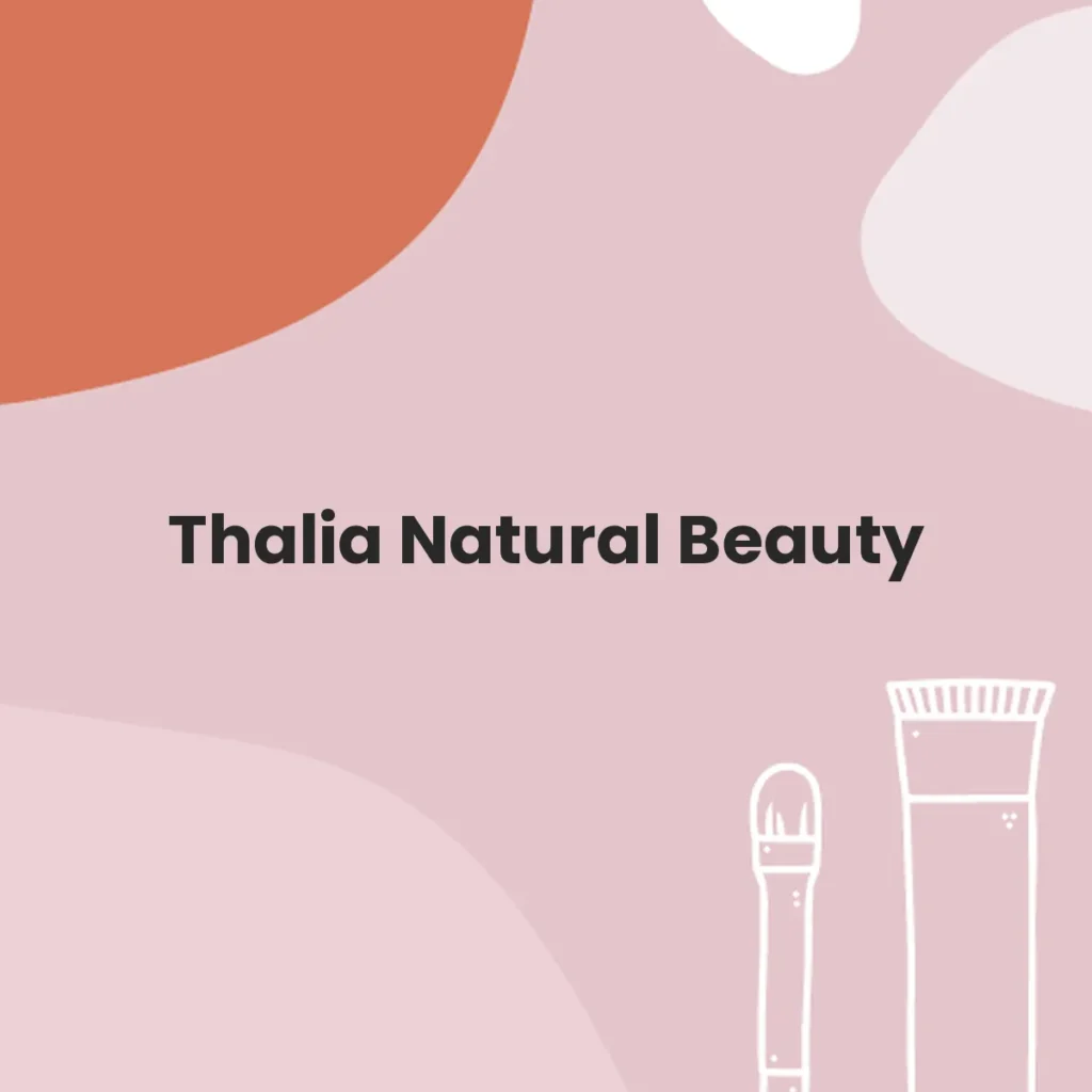 Thalia Natural Beauty testa en animales?