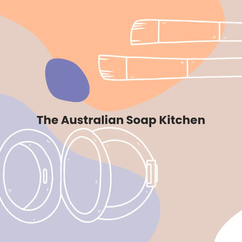 The Australian Soap Kitchen testa en animales?