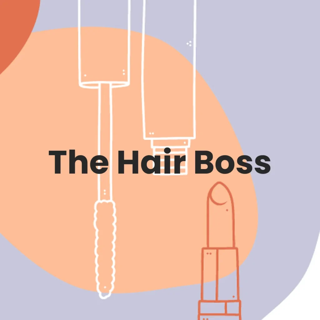 The Hair Boss testa en animales?