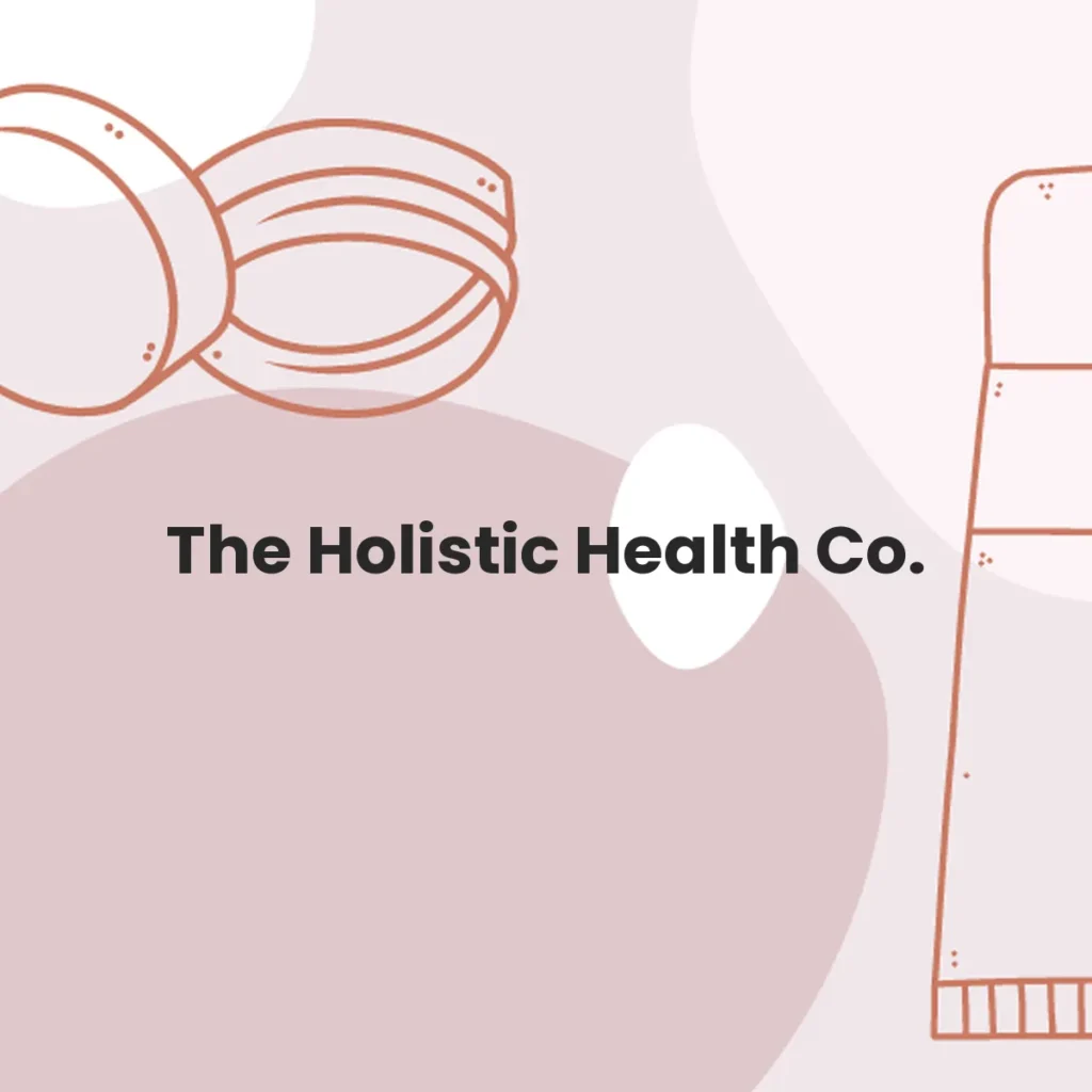 The Holistic Health Co. testa en animales?