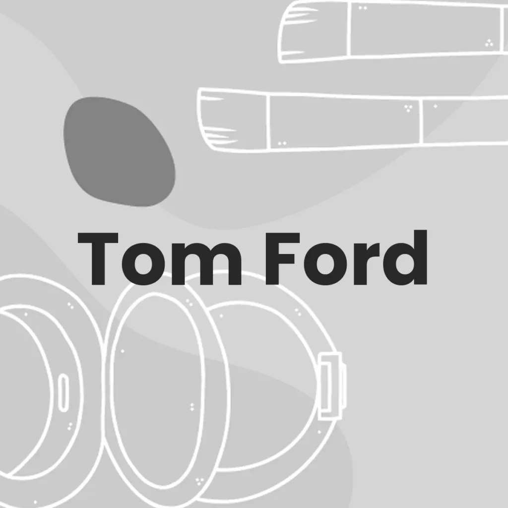 Tom Ford testa en animales?