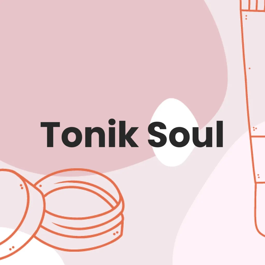 Tonik Soul testa en animales?