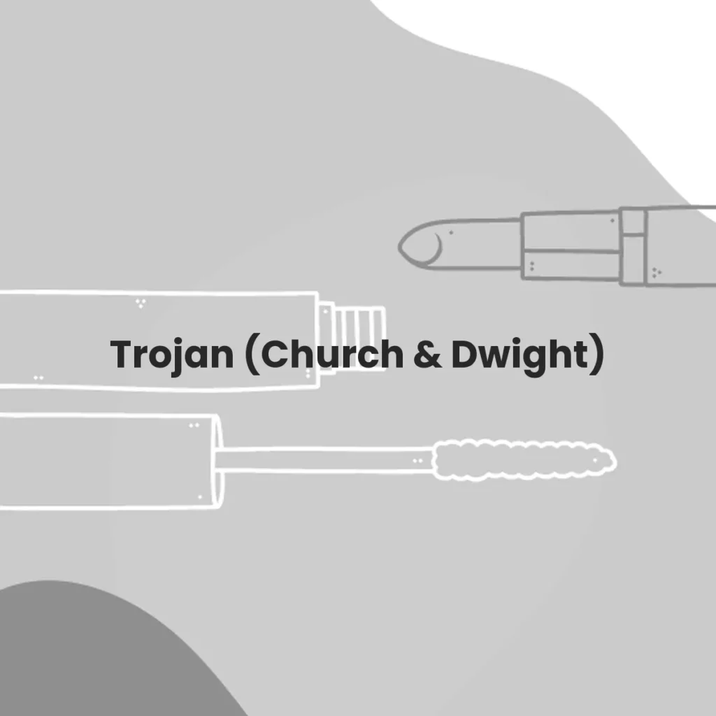 Trojan (Church & Dwight) testa en animales?