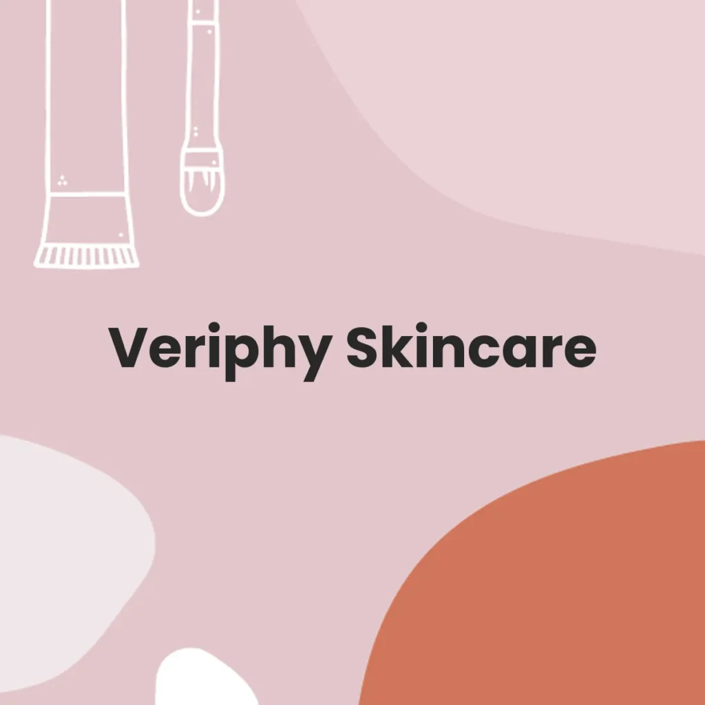Veriphy Skincare testa en animales?