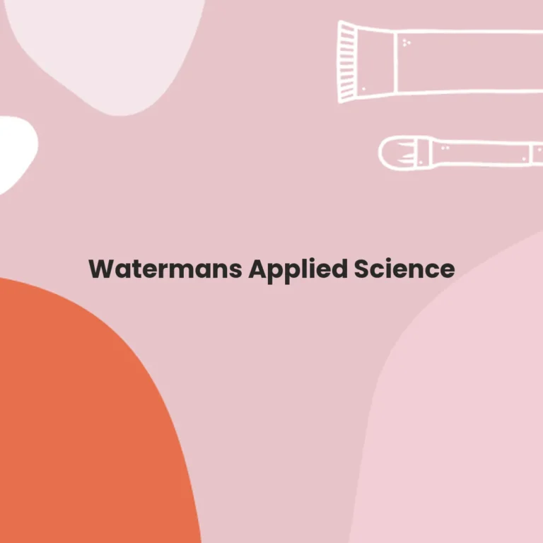 Watermans Applied Science