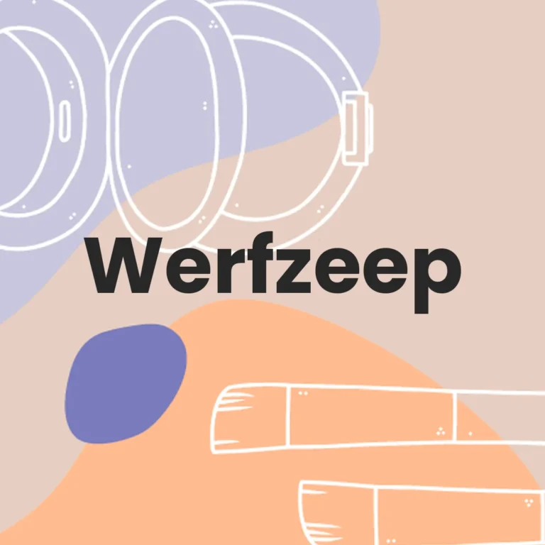 Werfzeep