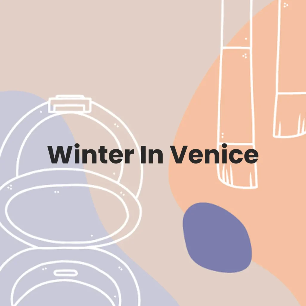 Winter In Venice testa en animales?