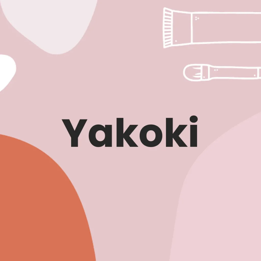 Yakoki testa en animales?