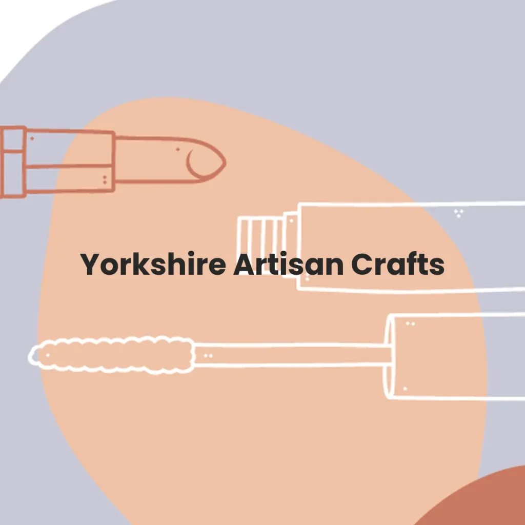 Yorkshire Artisan Crafts testa en animales?