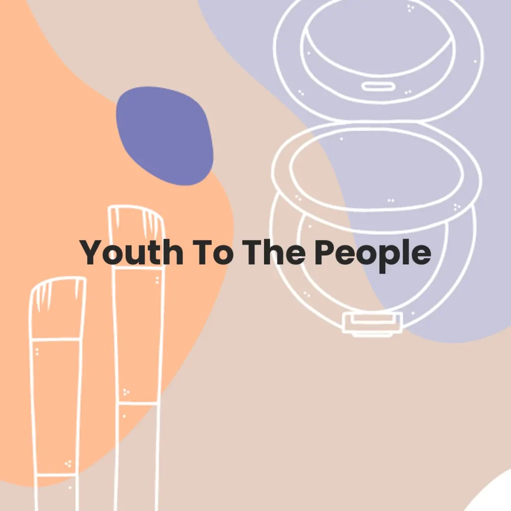 Youth To The People testa en animales?