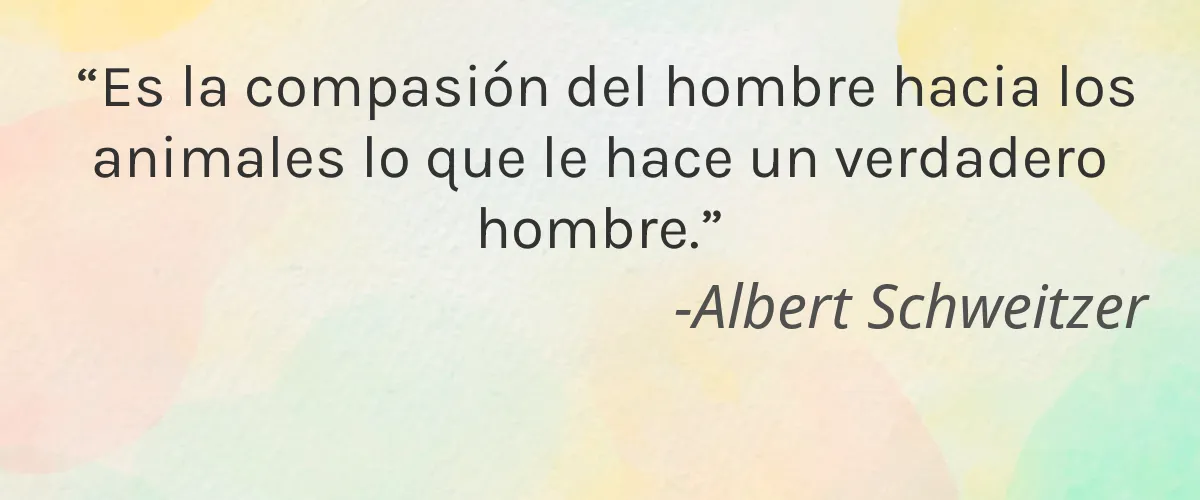 Cruelty Free Argabody cita-Albert Schweitzer