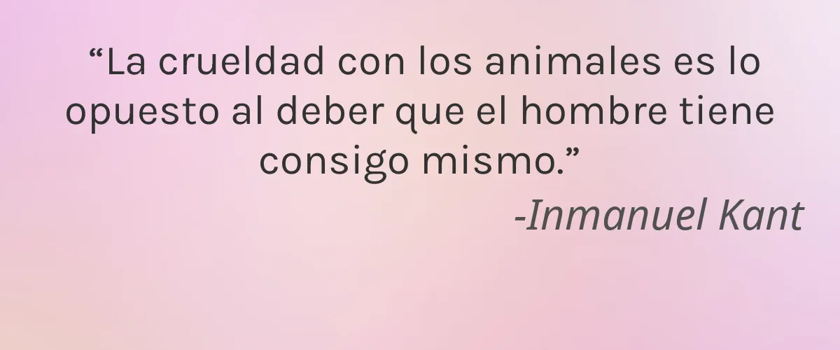 BAR NONE 4 Cruelty Free BAR NONE cita-Inmanuel Kant