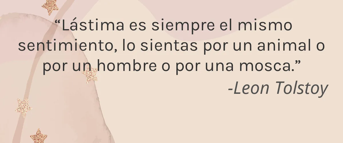 Beettan 4 Cruelty Free Beettan cita-Leon Tolstoy