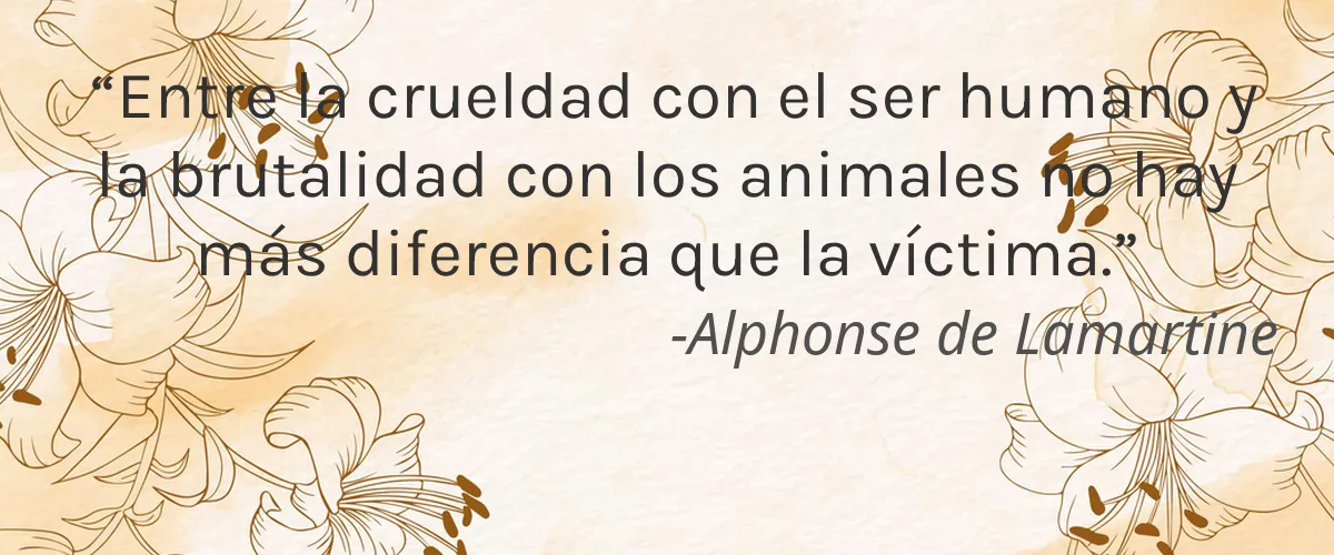 Ecoflora Cares 4 Cruelty Free Ecoflora Cares cita-Alphonse de Lamartine