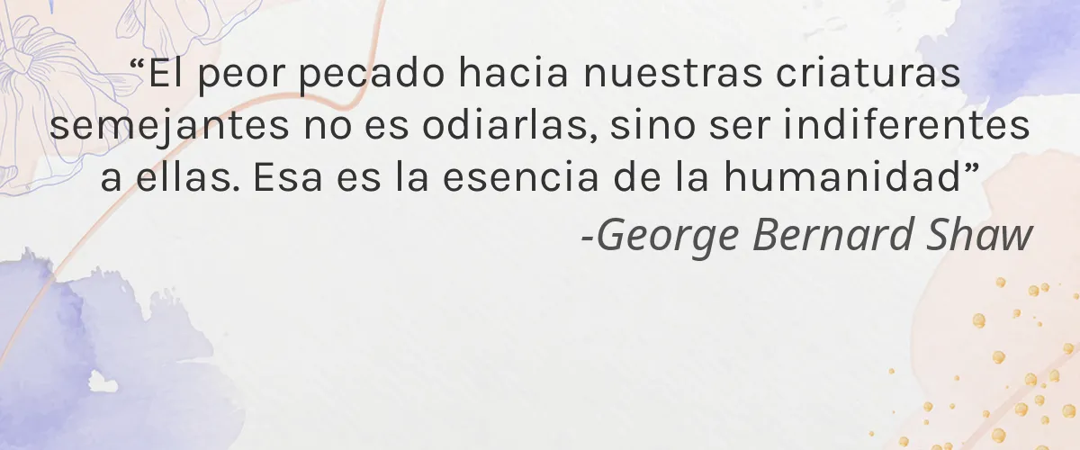 Emdash 4 Cruelty Free Emdash cita-George Bernard Shaw