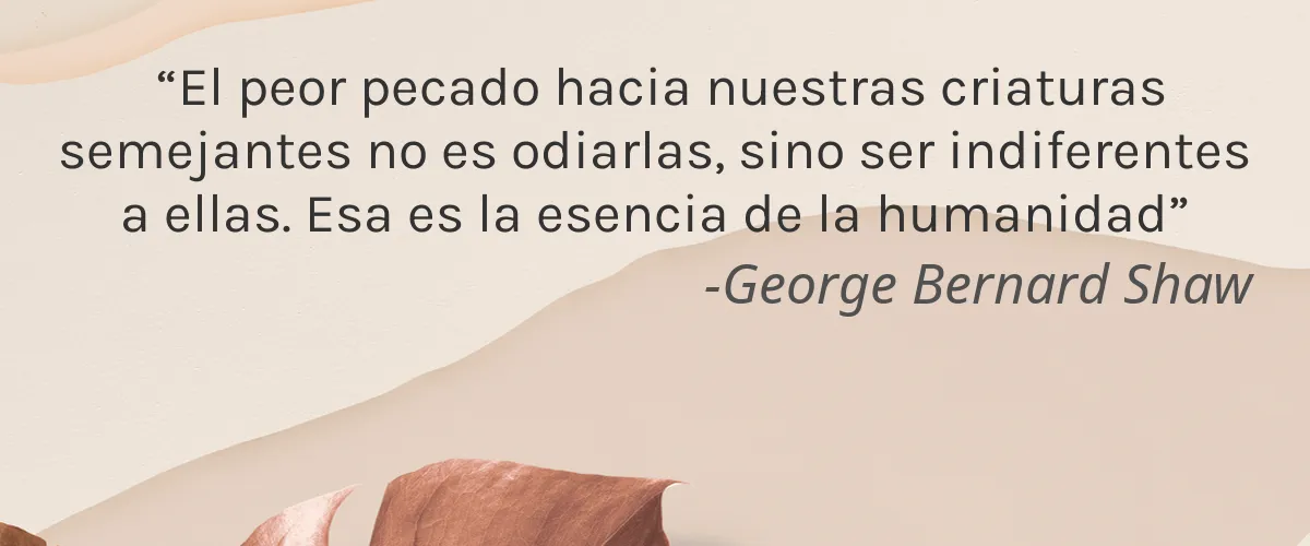 Evolve Botanica 4 Cruelty Free Evolve Botanica cita-George Bernard Shaw