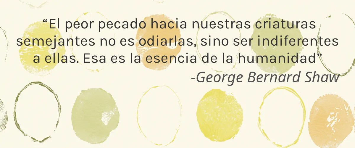 Feravana 4 Cruelty Free Feravana cita-George Bernard Shaw