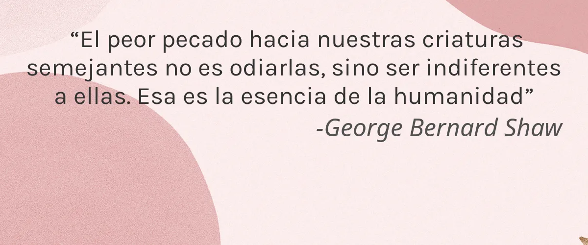 Cruelty Free Heaven & Nature cita-George Bernard Shaw