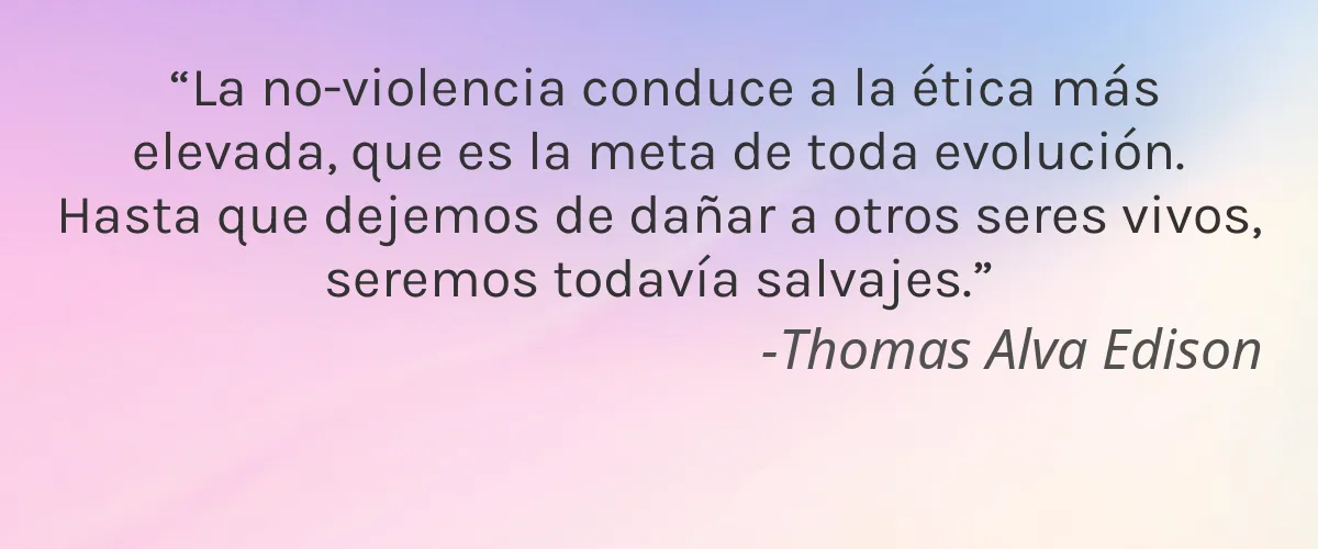 La Maxime 4 Cruelty Free La Maxime cita-Thomas Alva Edison