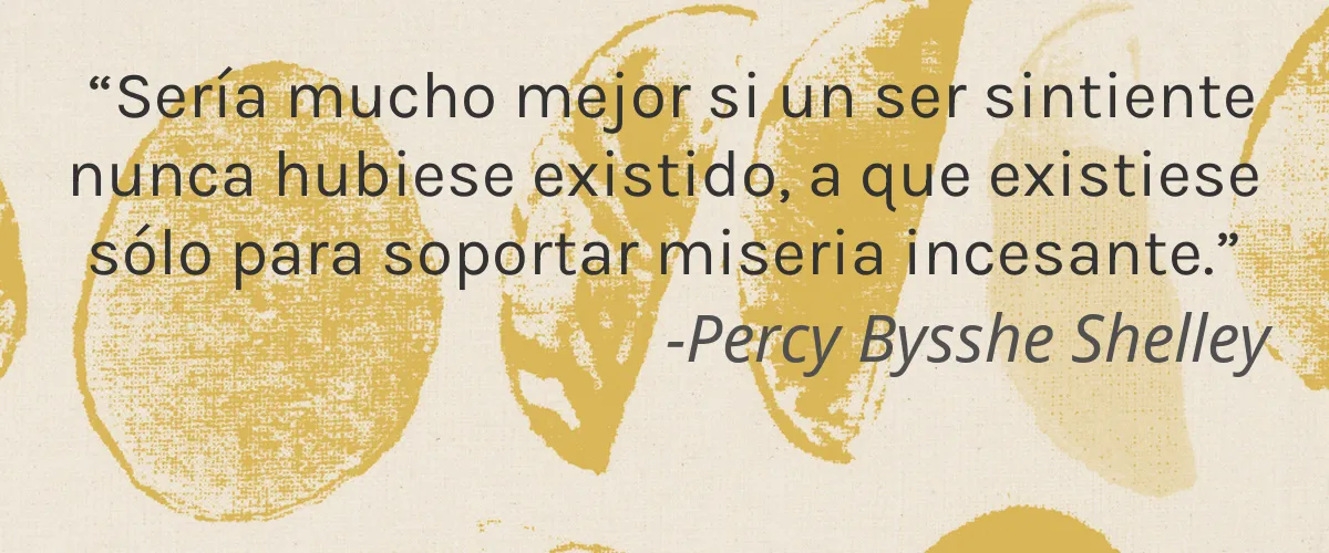 Cruelty Free Living Proof cita-Percy Bysshe Shelley