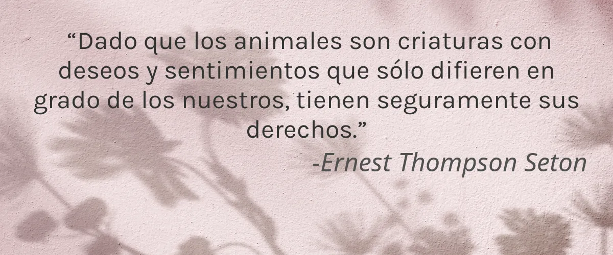 Love Beauty & Planet 4 Cruelty Free Love Beauty & Planet cita-Ernest Thompson Seton