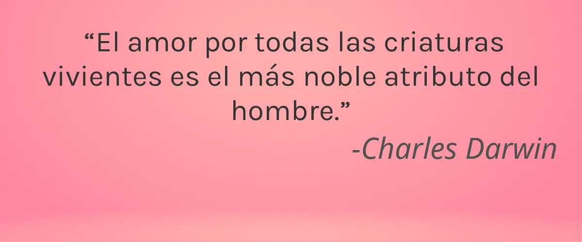 Luxe and Nature 4 Cruelty Free Luxe and Nature cita-Charles Darwin