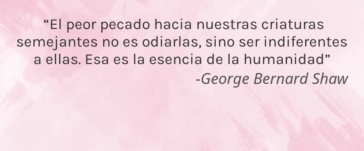 Cruelty Free Maate cita-George Bernard Shaw