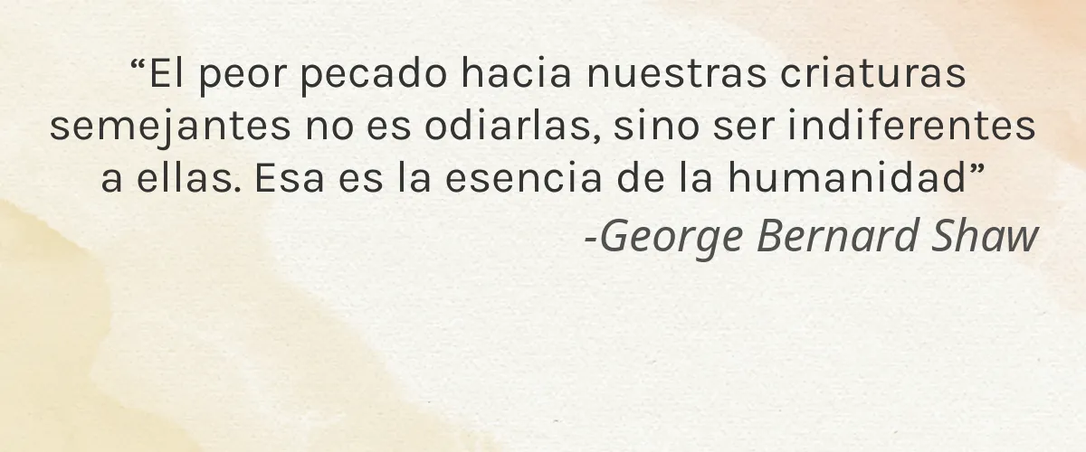 Mantra Organics 4 Cruelty Free Mantra Organics cita-George Bernard Shaw