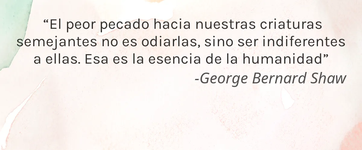 OLOMI 4 Cruelty Free OLOMI cita-George Bernard Shaw