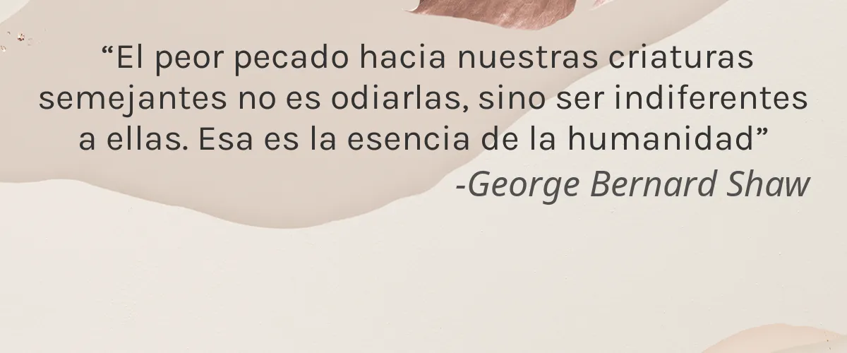 ONESELF ORGANICS 4 Cruelty Free ONESELF ORGANICS cita-George Bernard Shaw