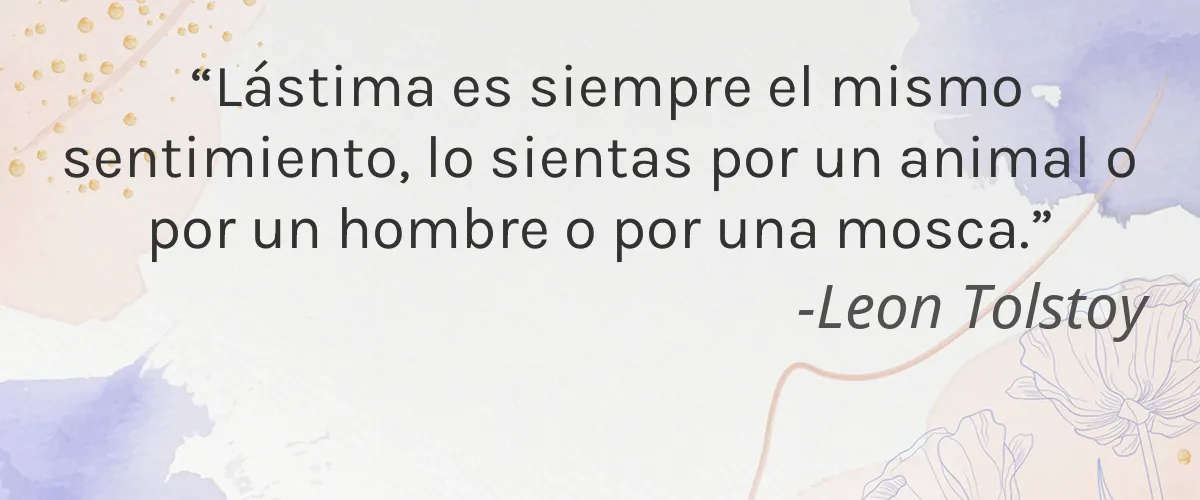 Pure + Simple 4 Cruelty Free Pure + Simple cita-Leon Tolstoy