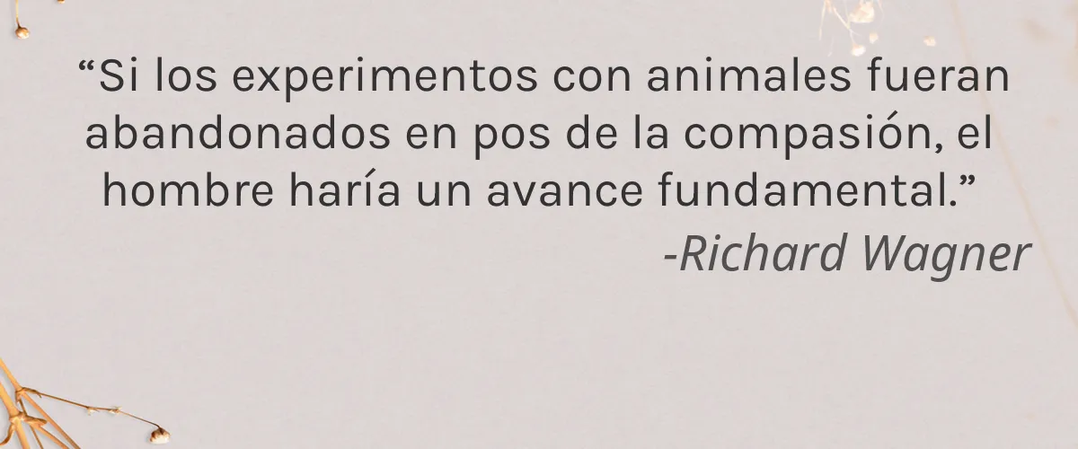 Cruelty Free Shared Planet cita-Richard Wagner