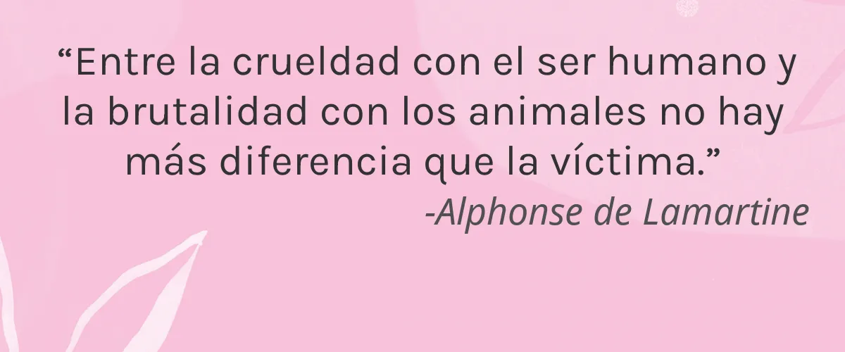 Cruelty Free Simplifeied cita-Alphonse de Lamartine
