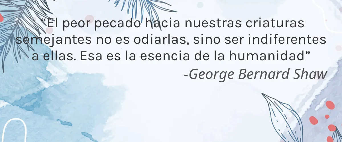 The Kind Poppy 4 Cruelty Free The Kind Poppy cita-George Bernard Shaw