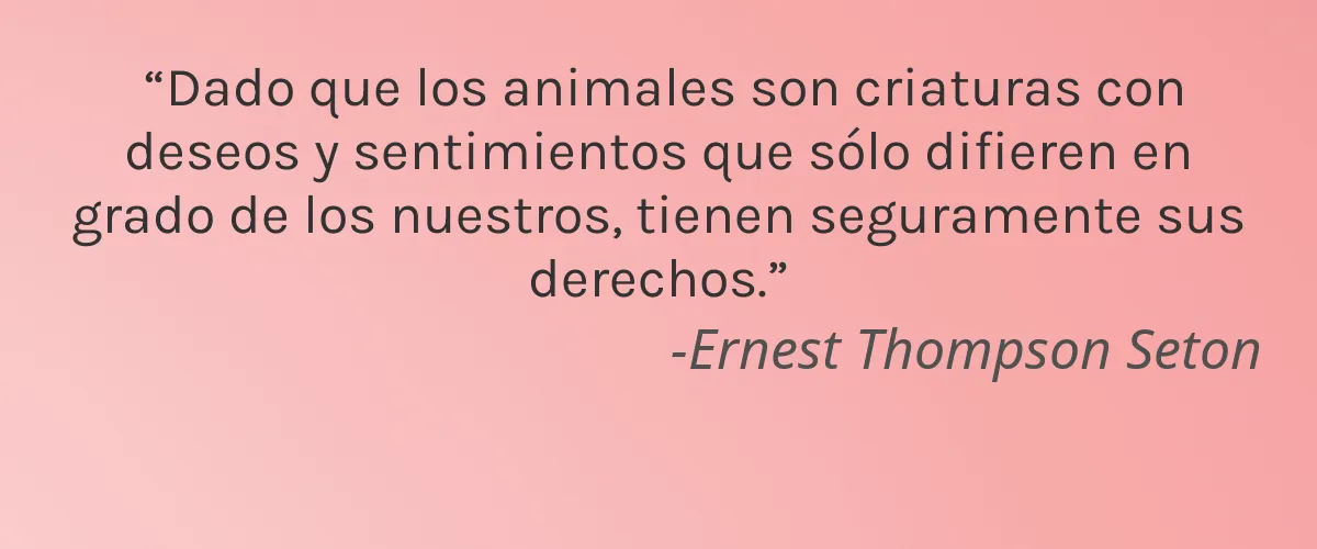 Tigress Beauty 4 Cruelty Free Tigress Beauty cita-Ernest Thompson Seton