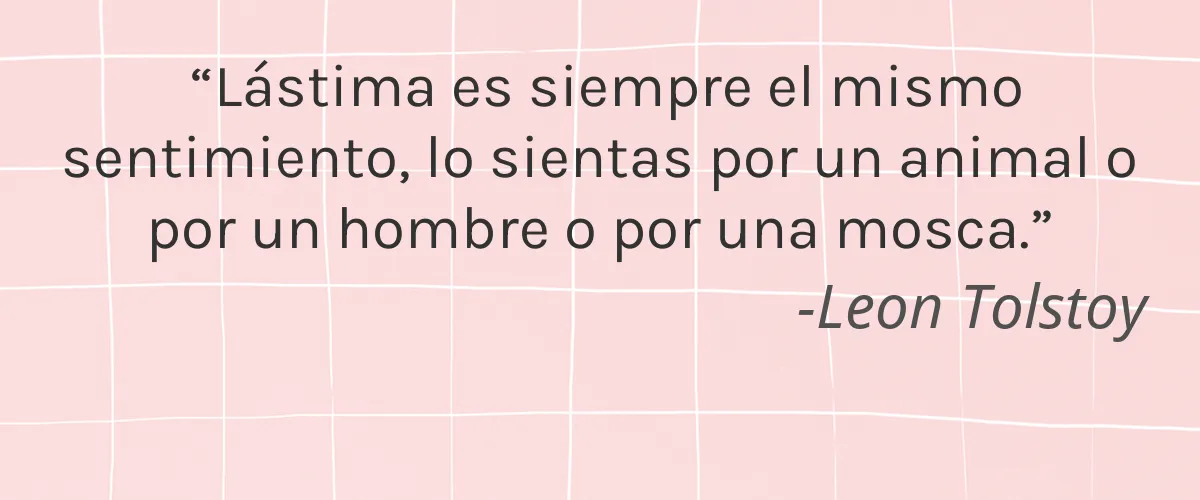 UNITED & FREE 4 Cruelty Free UNITED & FREE cita-Leon Tolstoy