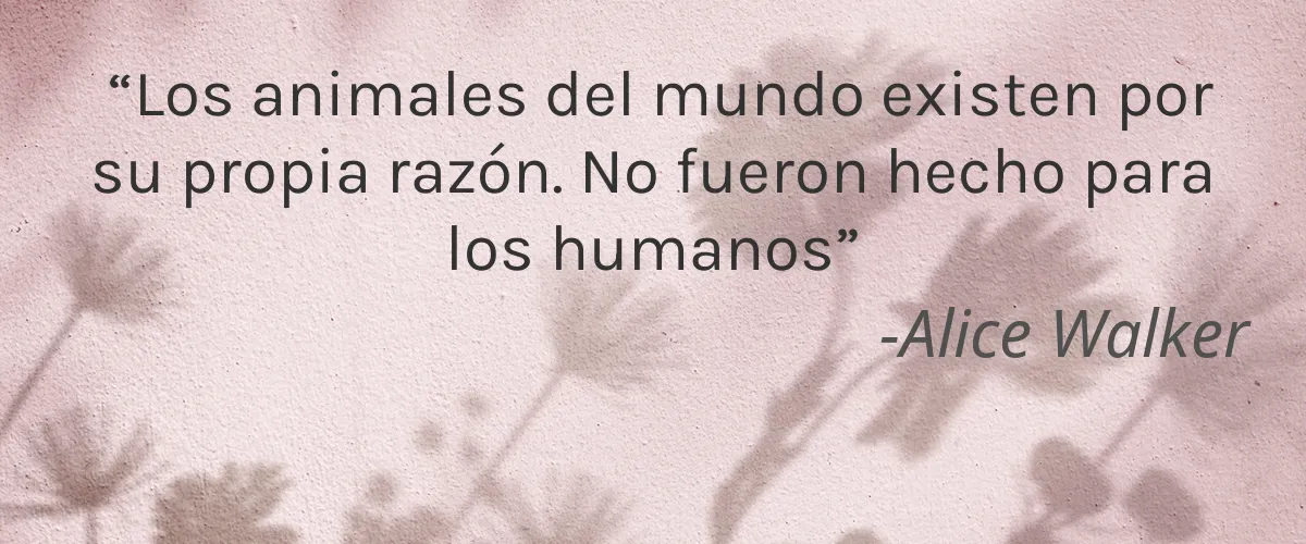 Venustus 4 Cruelty Free Venustus cita-Alice Walker