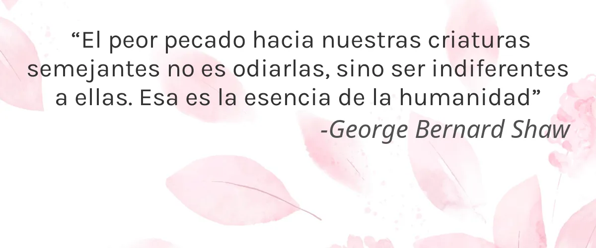 Wildsterne 4 Cruelty Free Wildsterne cita-George Bernard Shaw