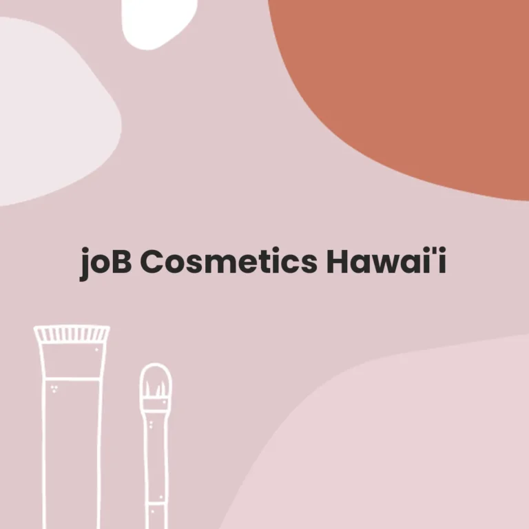 joB Cosmetics Hawai’i